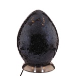 Egg Pöytälamppu - Musta