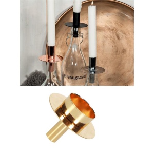 Apollo tuikkuteline pulloon - messinki