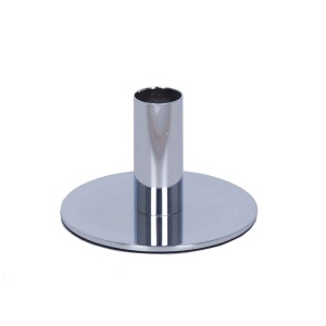 Apollo Metallinen kynttiläalusta - Kromi