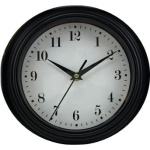 Basic Seinäkello musta