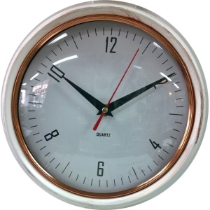 Vintage Seinäkello valkoinen