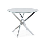 Alba pyöreä ruokapöytä - marmori kannella