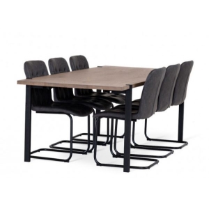 Aki ruokailuryhmä Frank tuoleilla - Jatkettava