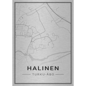 Kaupunkijuliste - Turku - Halinen
