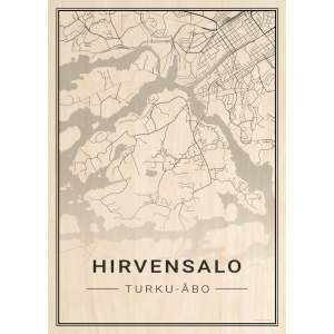 Kaupunkijuliste - Turku - Hirvensalo