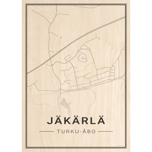 Kaupunkijuliste - Turku - Jäkärlä