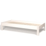 Laatu levitettävä laverisänky avopäädyllä 80x200 cm