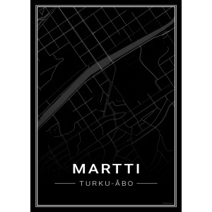 Kaupunkijuliste - Turku - Martti