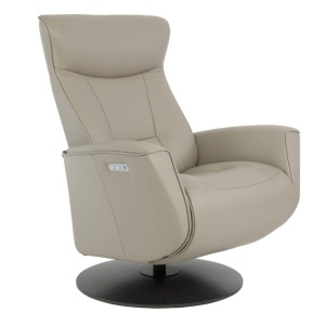 Oscar Recliner nahkaverhoiltuna