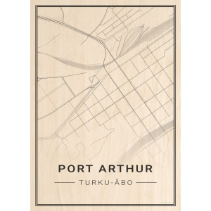 Kaupunkijuliste - Turku - Port Arthur