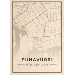 Kaupunkijuliste - Helsinki - Punavuori