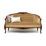 Ranskanrokokoo Sohva Mohair kankaalla