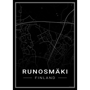 Kaupunkijuliste - Turku - Runosmäki