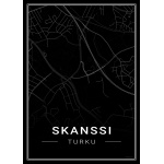 Kaupunkijuliste - Turku - Skanssi