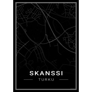 Kaupunkijuliste - Turku - Skanssi