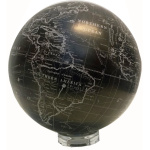 Karttapallo Deco  - ruskea