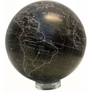 Karttapallo Deco  - ruskea