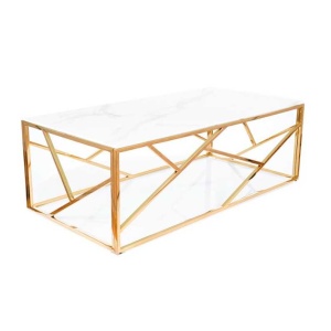 Escada Sohvapöytä A II - Kulta/marmori