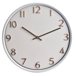 Everton seinäkello valkoinen