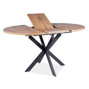 Gaston pyöreä ruokapöytä - Jatkettava