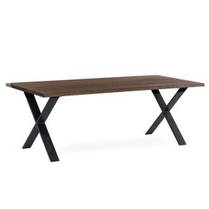 Hope ruokapöytä X jaloilla