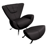 Ambra nojatuoli ja rahi