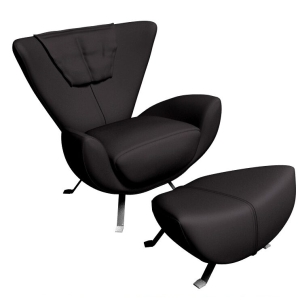 Ambra nojatuoli ja rahi