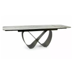 Infinity ruokapöytä amber bianco - jatkettava