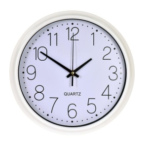 Joel seinäkello valkoinen