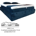 Onyx Sänky 180x200 cm säilytyslaatikolla