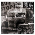 Bus Retro sisustustaulu