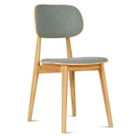 Saana tuoli verhoiltu istuin