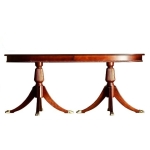 Tähkäempire Ruokapöytä 180 - jatkettava - pylväsjalalla