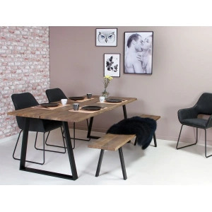 Curve 240 ruokailuryhmä 8 Angel tuolilla - Jatkettava