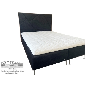 Diamond runkopatja sijauspatjalla ja päädyllä 160x200 cm