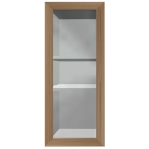 Timantti kehyksellinen lasiovi ilman vedintä